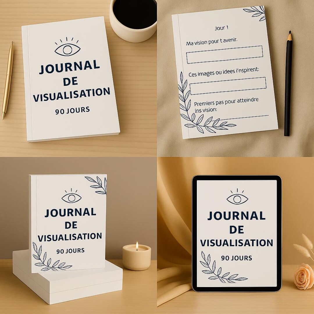 Visualization Journal – 90 Days Printable PDF - Etsy