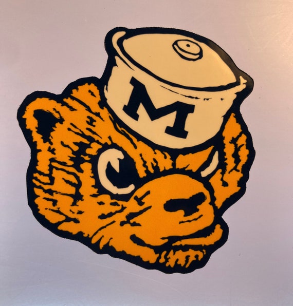 Sailor Hat Wolverine Mascot Sticker - Etsy