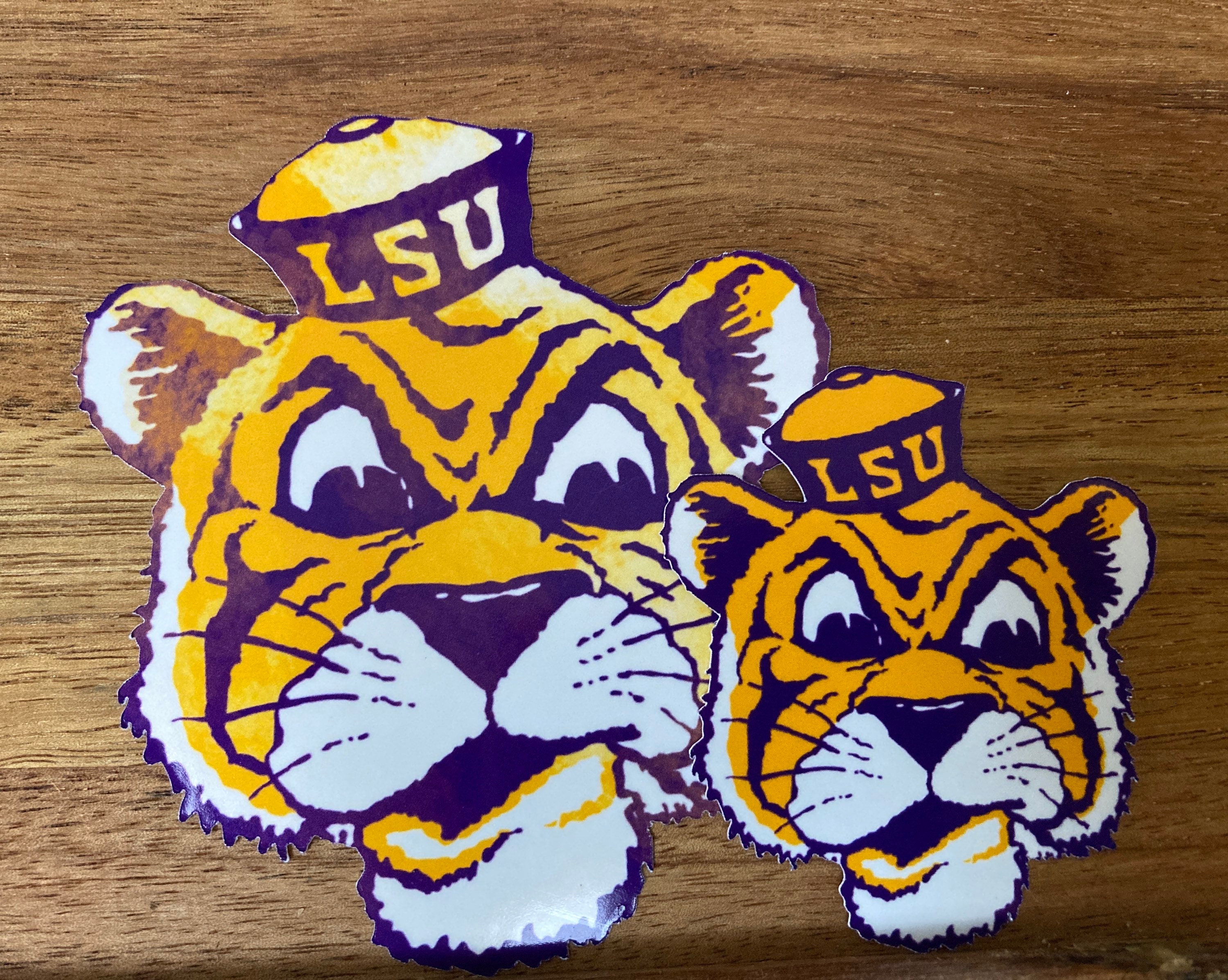  Louisiana State University LSU Tigers Geaux Vinyl Decal Laptop Water  Bottle Car Scrapbook Sticker (IND 4) : Sports & Outdoors