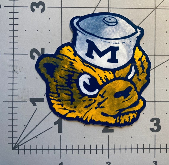 Sailor Hat Wolverine Mascot Sticker - Etsy