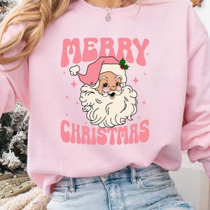 Merry Christmas Sweatshirt and T-shirt, Womens Christmas T-shirt, Christmas Sweatshirts for Women, Christmas Gift Women,Christmas Sweatshirt