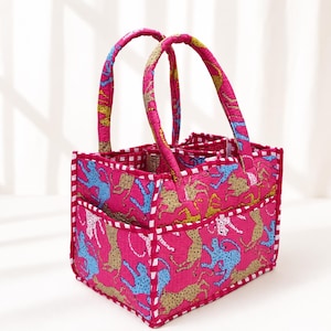 Roter Leopard-Druck-Windelhalter, Baby-Duschegeschenk, Windel-Aufbewahrungs-Organisator