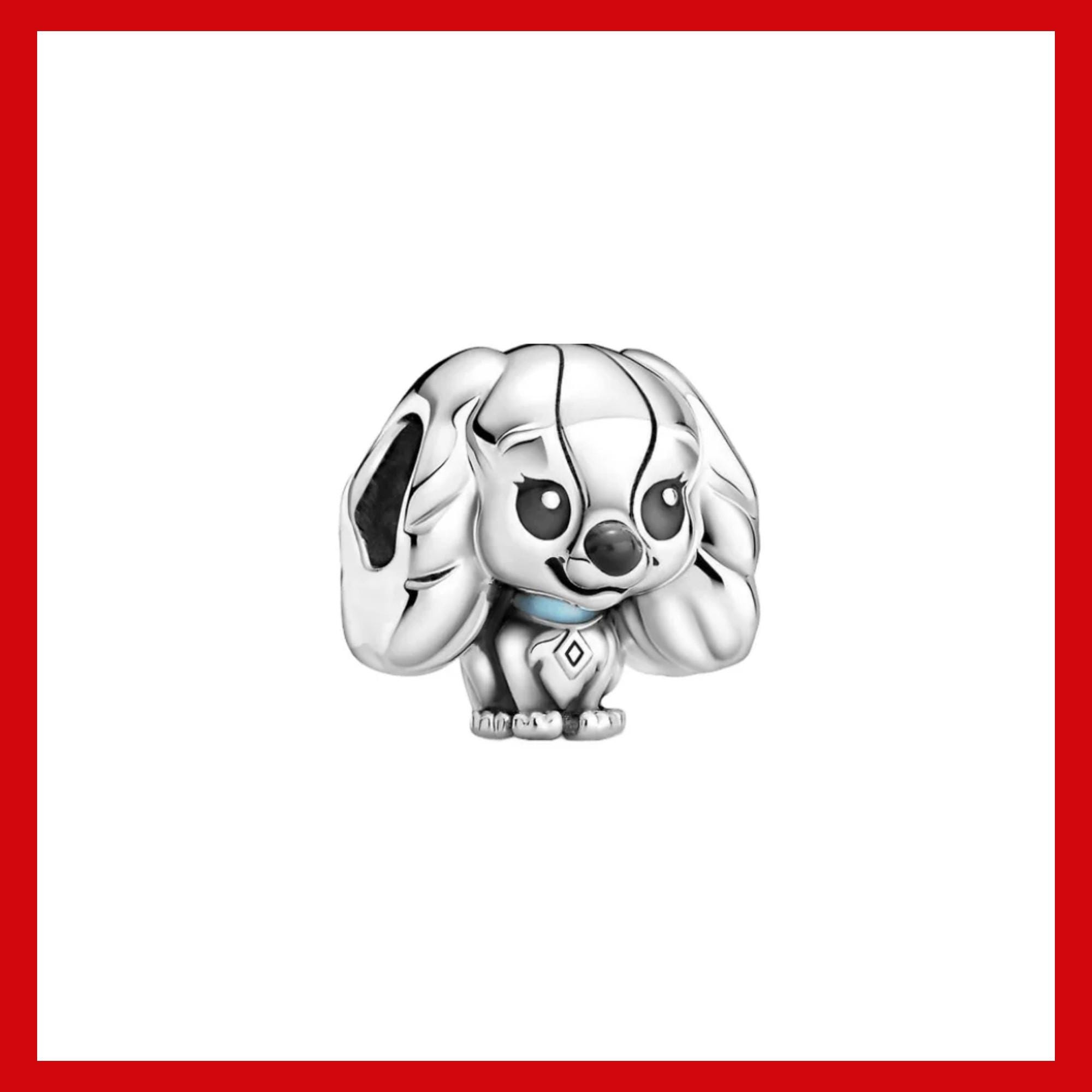 Lady and the Tramp Lady Charm,charm for Bracelet,necklace Pendant