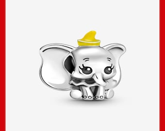 Dumbo Charm,Charm for Bracelet,Necklace Pendant,Pandora Charm