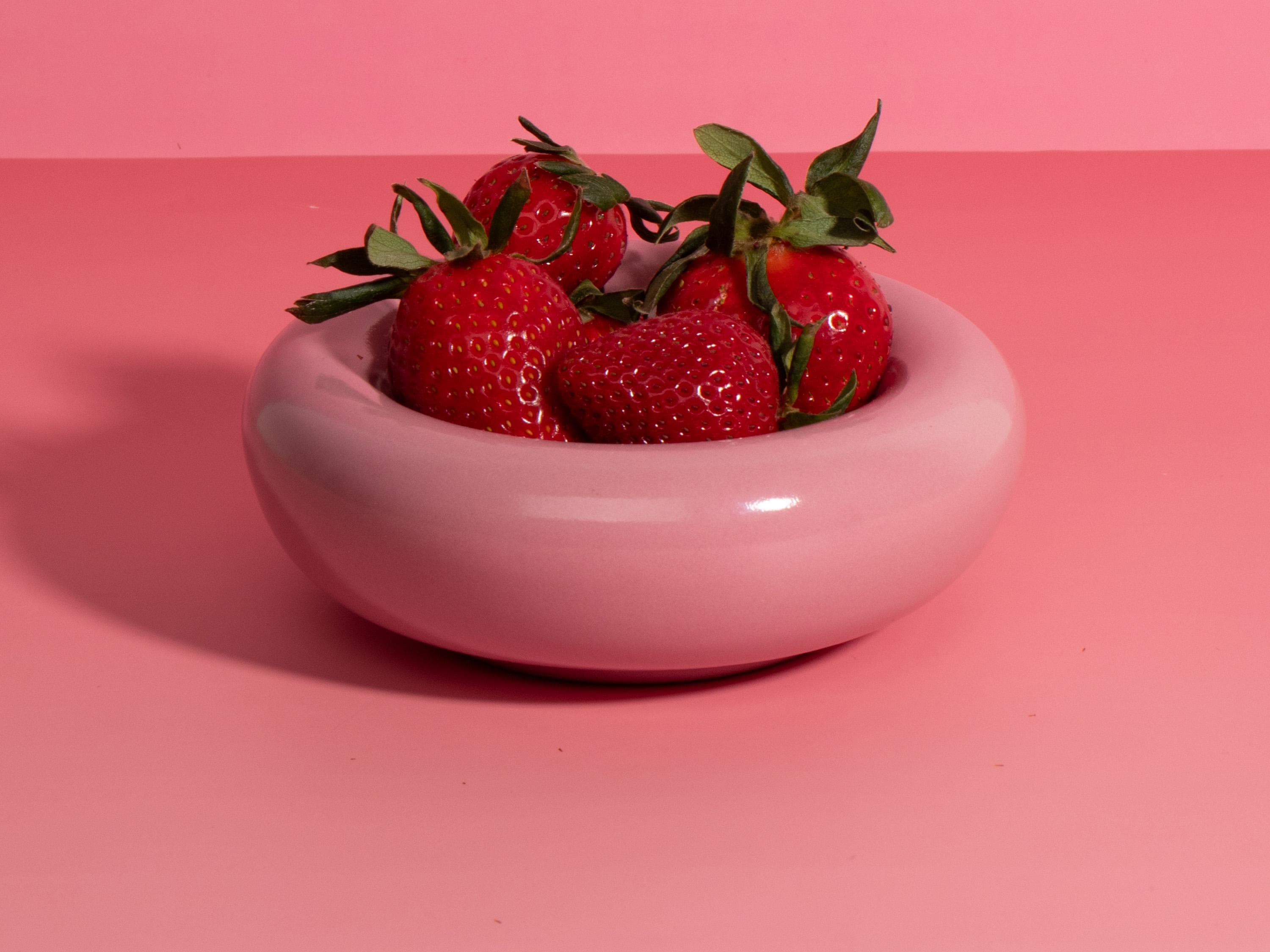 Obstschale pink