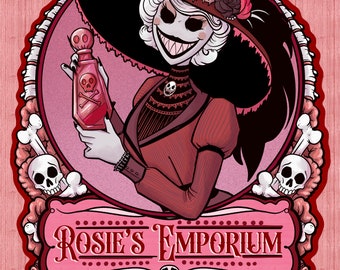 Rosie's Emporium Art Print