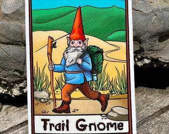 Trail Gnome Sticker