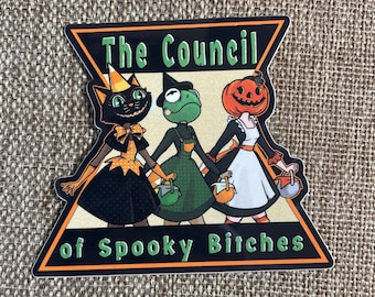 The Spooky Council sticker