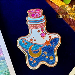 Cosmic Mana Potion , Hard Enamel Pin
