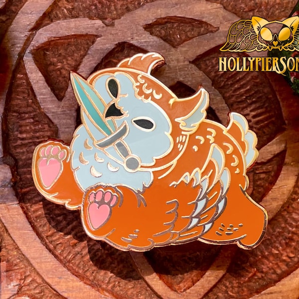 Eulenbär, Hard Enamel Pin