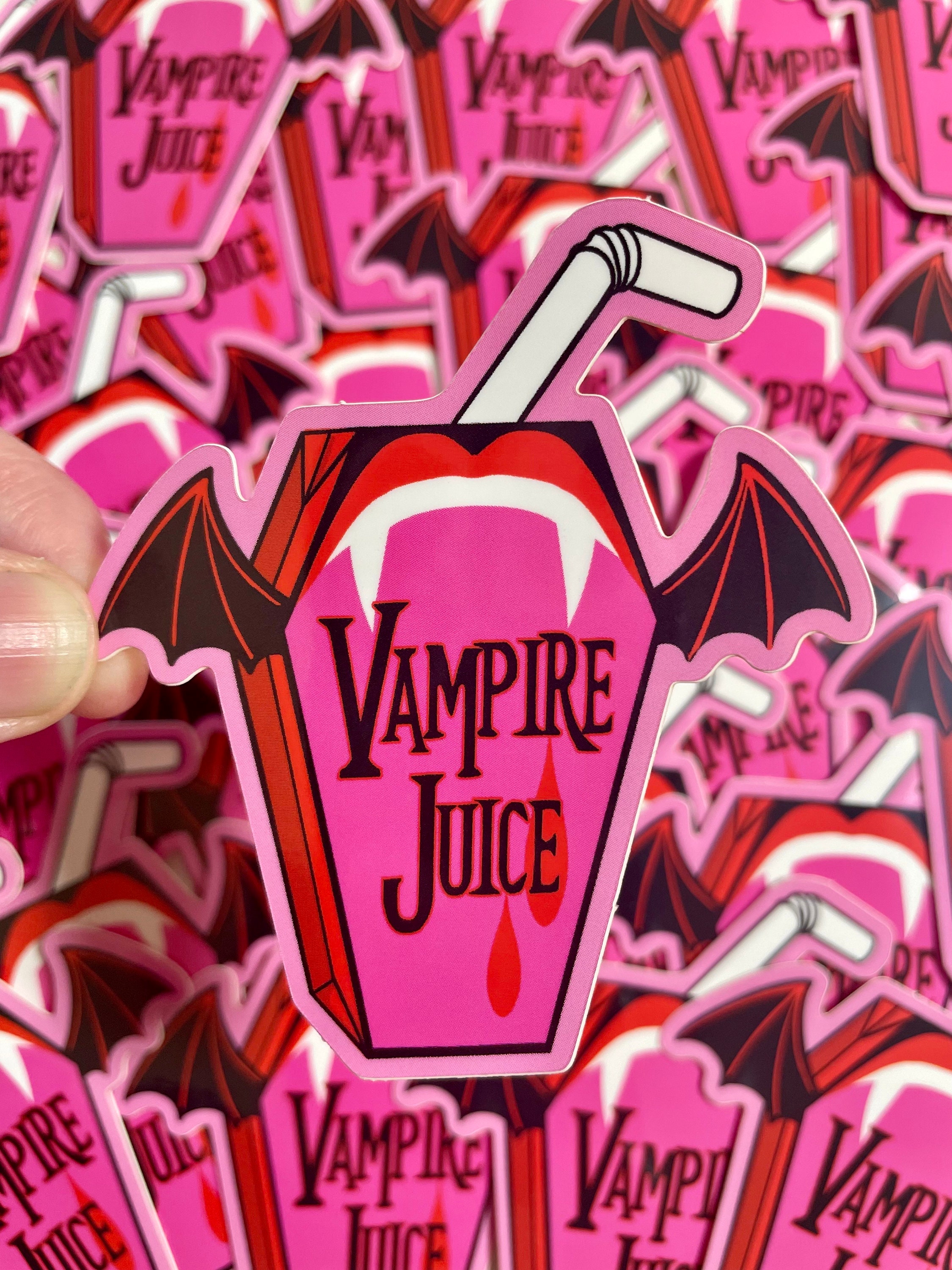Vampire Juice Sticker