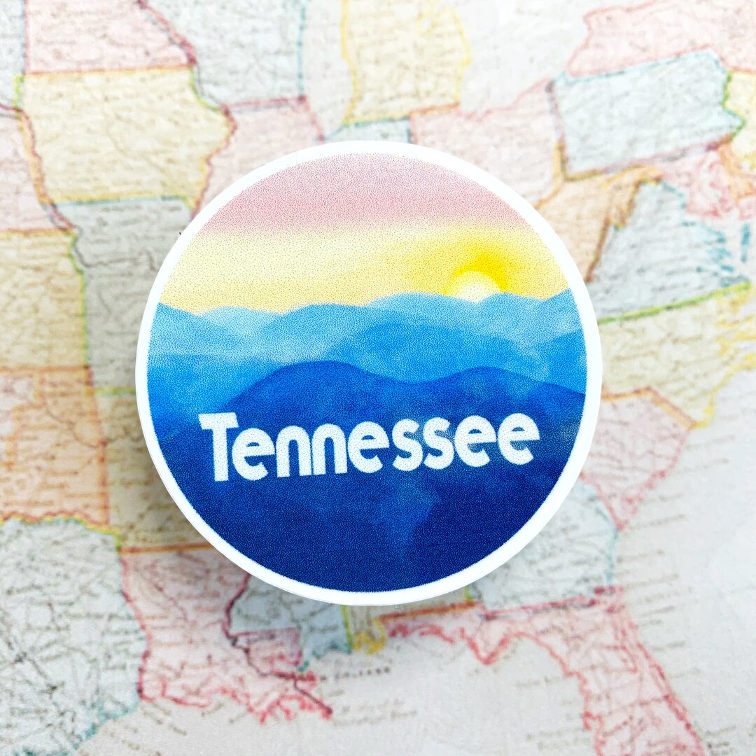 Tennessee Sticker Multiple Sizes TN Tennessee Smoky Etsy