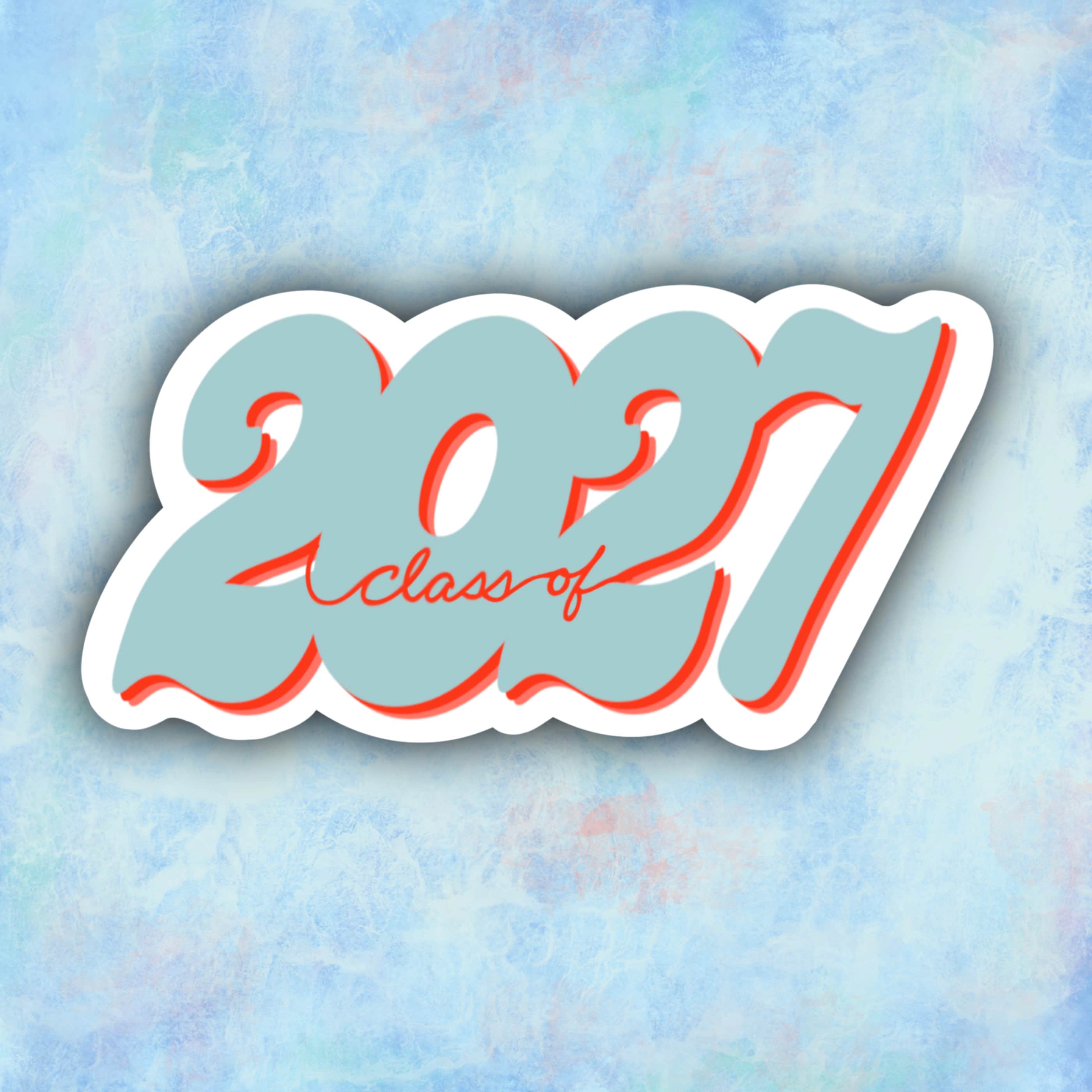 Class of 2027 Sticker, Rising Sophomore Gift - Etsy