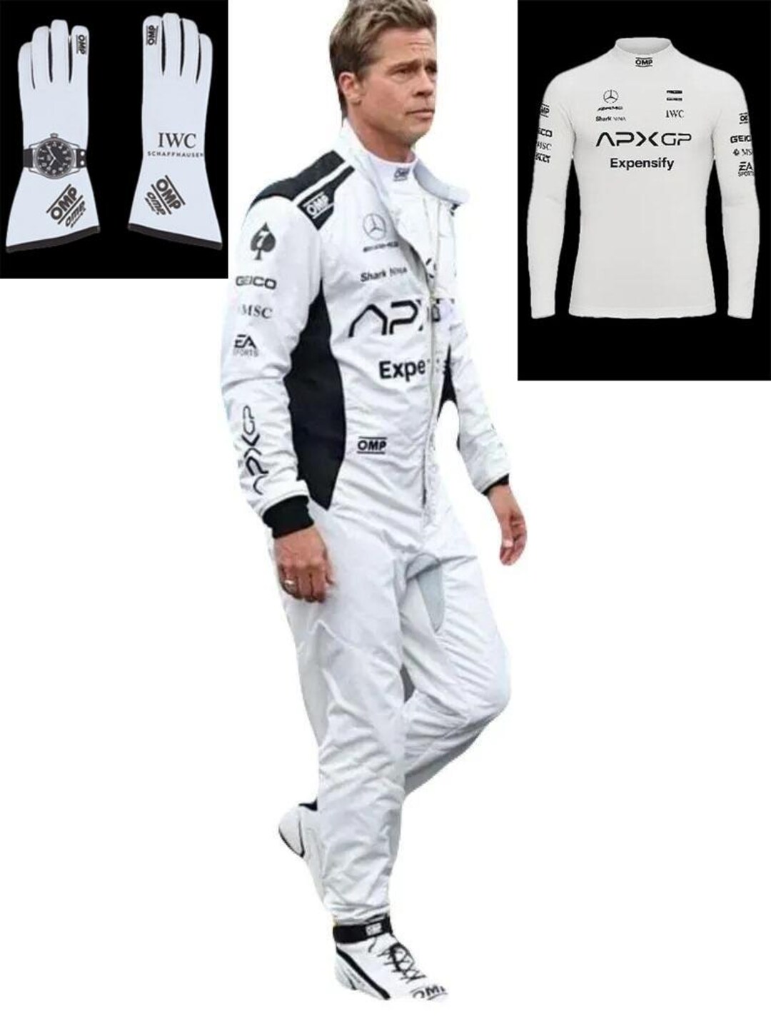 Gp Racer Uniform F1 APX Grand Prix Go Kart Racing Suit Free Gift (t-shirt,balaclava) CIK ...