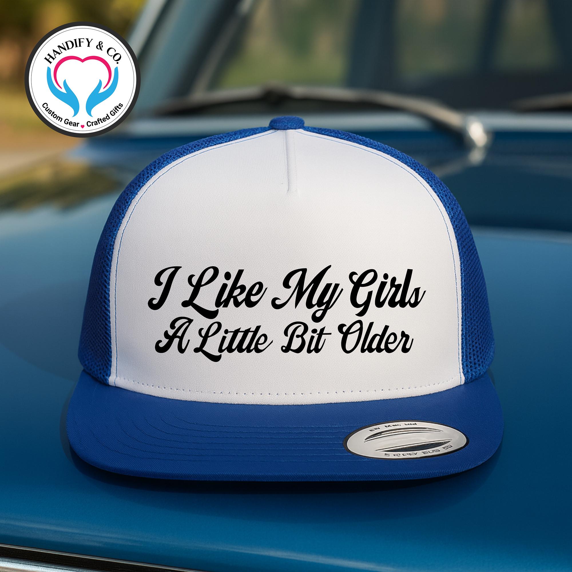 Funny Trucker Hat Adjustable Mesh Snapback Baseball Cap Adult Humor Gag Gift Funny Mens Trucker Hat - Gag Gift for Him - Humor Mesh  main image 2