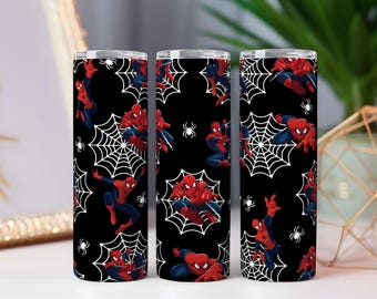 Superhero Tumbler Wrap PNG: Comic Action Design (Digital Download)