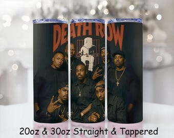 Hip Hop Tumbler Wrap, Urban Street Art (Digital Download)
