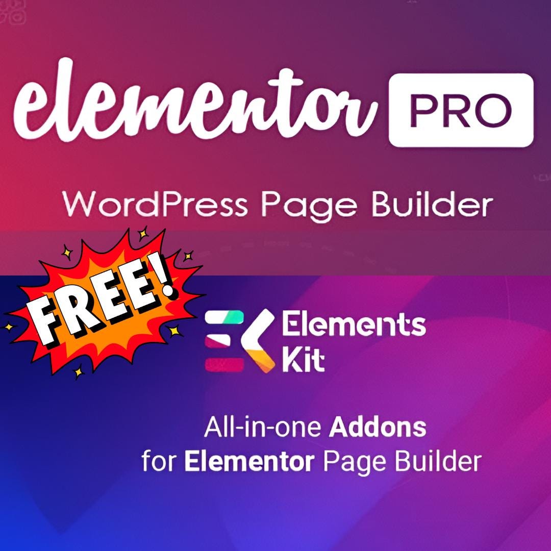 Elementor Pro Wordpress Plugin | Theme & Page Builder - Etsy