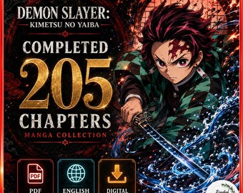 Demon Slayer Manga: Kimetsu no Yaiba, Vol 1-23 (PDF File)