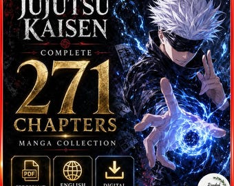 Jujutsu Kaisen E-Manga, Vol 1-30 Complete, English (PDF Files)