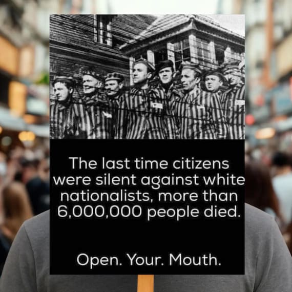 Open Your Mouth Protest Poster, Anti Maga Sign, Political Sign, Political Rally Sign, Anti Trump Protest Poster, Abolish Ice, No kİngs