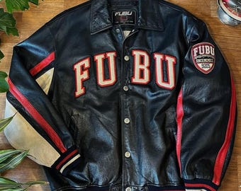 ヴィンテージ 90年代 フブ スポーツシリーズ 刺繍ロゴジャケット