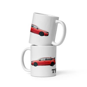 &quot;Hunt Civic Type R &quot;&quot;R&quot;&quot; Tasse in weiß.&quot;