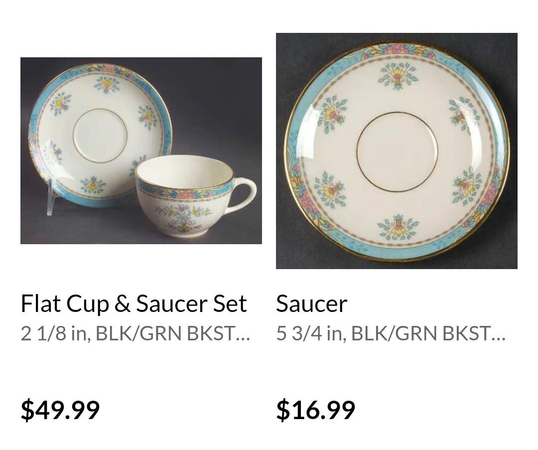 ブルーツリー　3デック ブルーツリー 3デック Set of 3 Saucers Lenox Blue Tree Gold Gilded