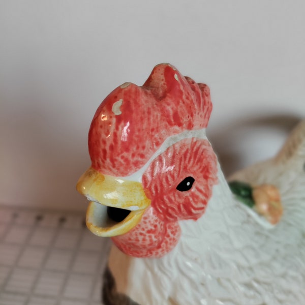 Vintage ceramic chicken teapot Lucky Klucky