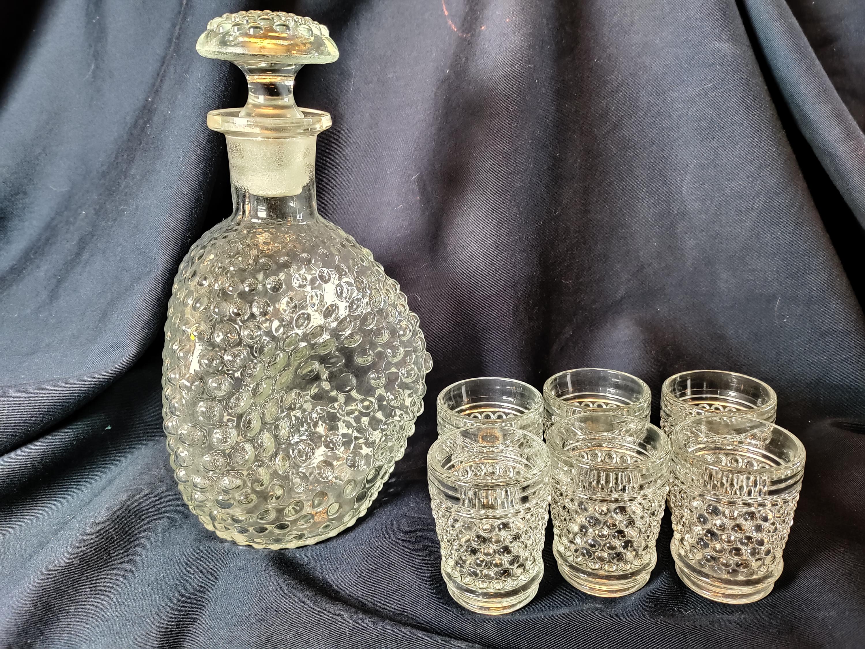 Antique Hobnail Glasses - Etsy