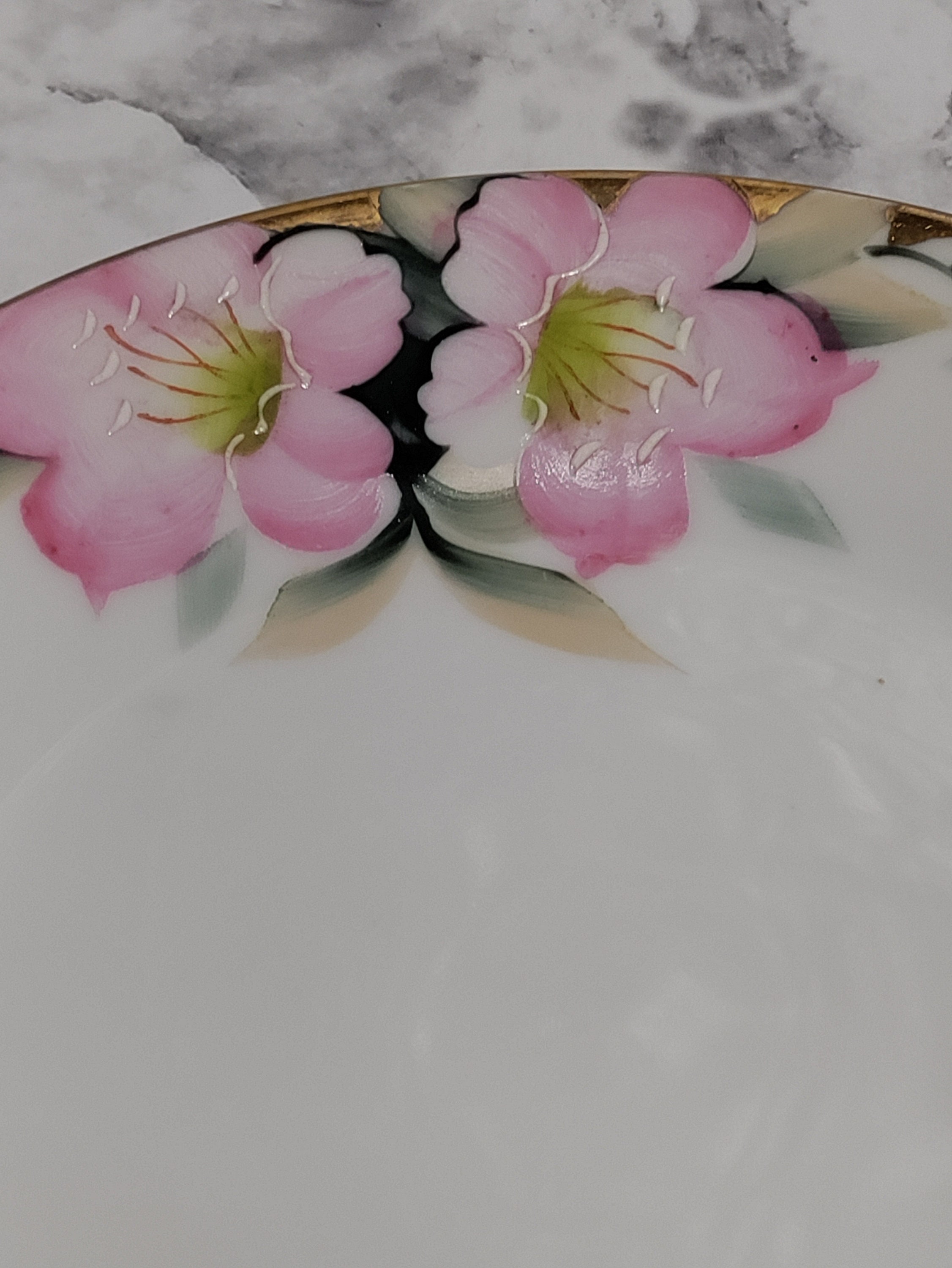 7.5 Salad Plate 19322 Noritake Pink Azalea Pink Floral Noritake