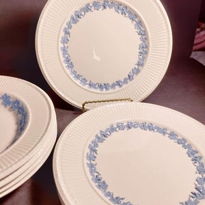 1922 Set of 8 pc Antique Wedgwood Edme Salad plates and 8&quot; rim soup bowls made in England