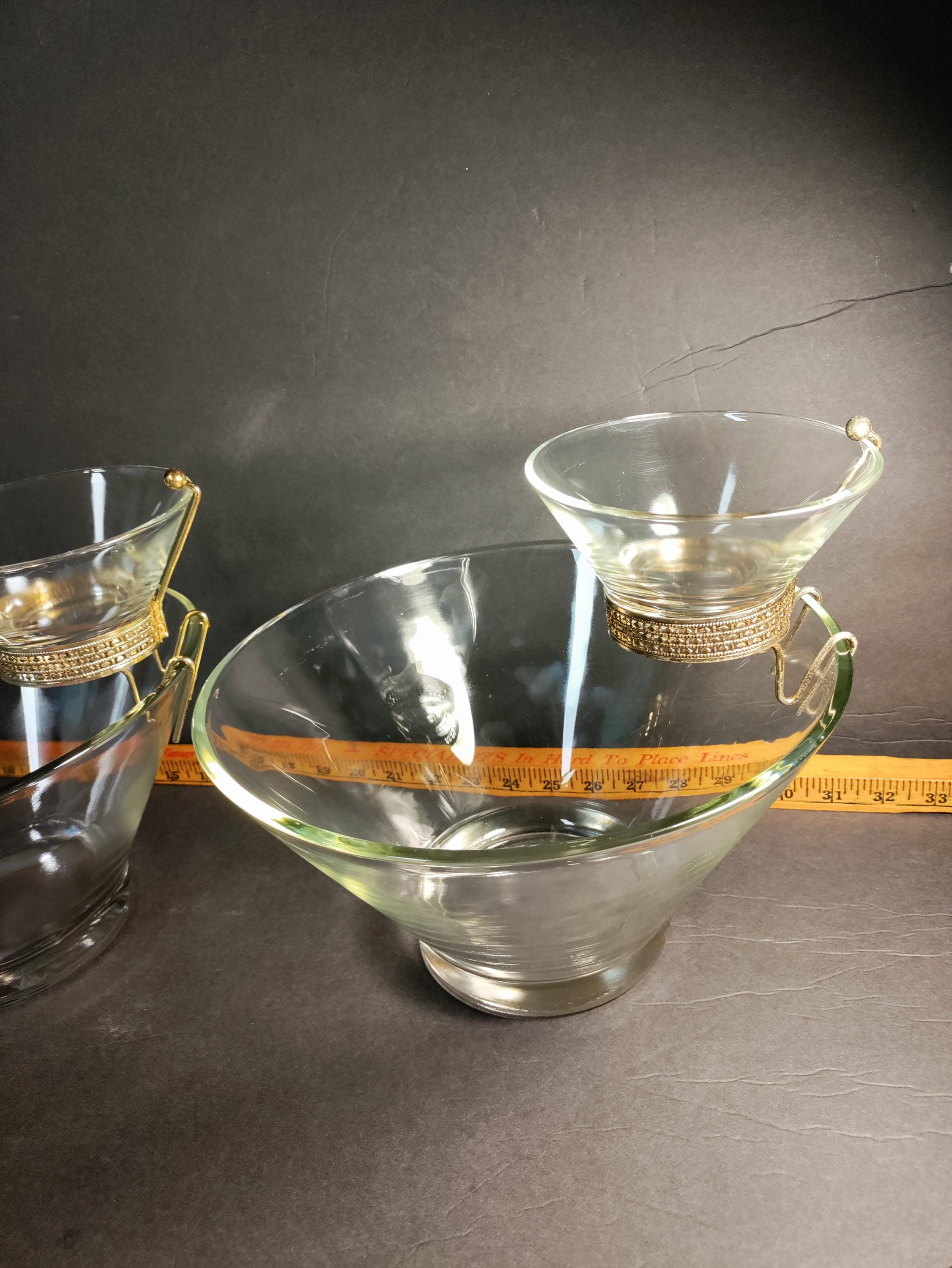 【ヴィンテージ】Anchor Hocking アンバーガラス ヴィンテージ】Anchor Hocking アンバーガラス Vintage Set of 7