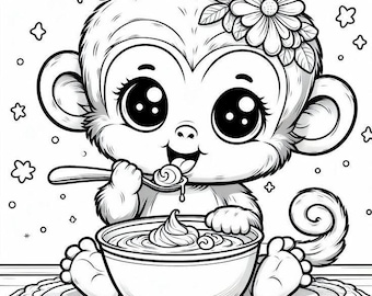 100 páginas para colorear imprimibles para niños, bebés y preescolares. Libro para colorear para jardín de infantes.