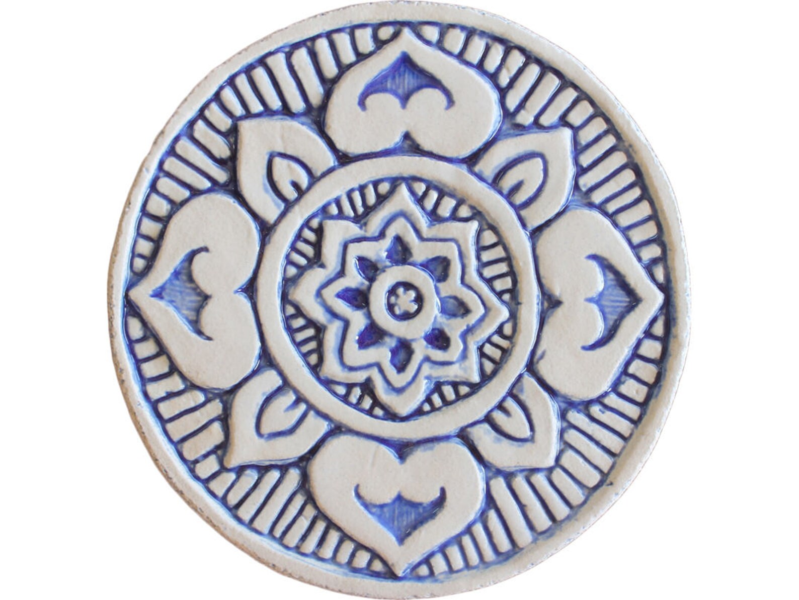 Ceramic Tiles for Garden Decor Decorative Tile Outdoor Wall Etsy