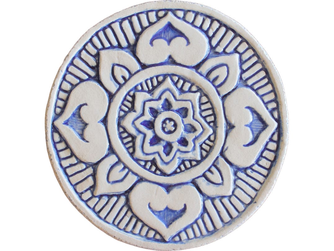 Ceramic Tiles for Garden Decor Decorative Tile Outdoor Wall Etsy