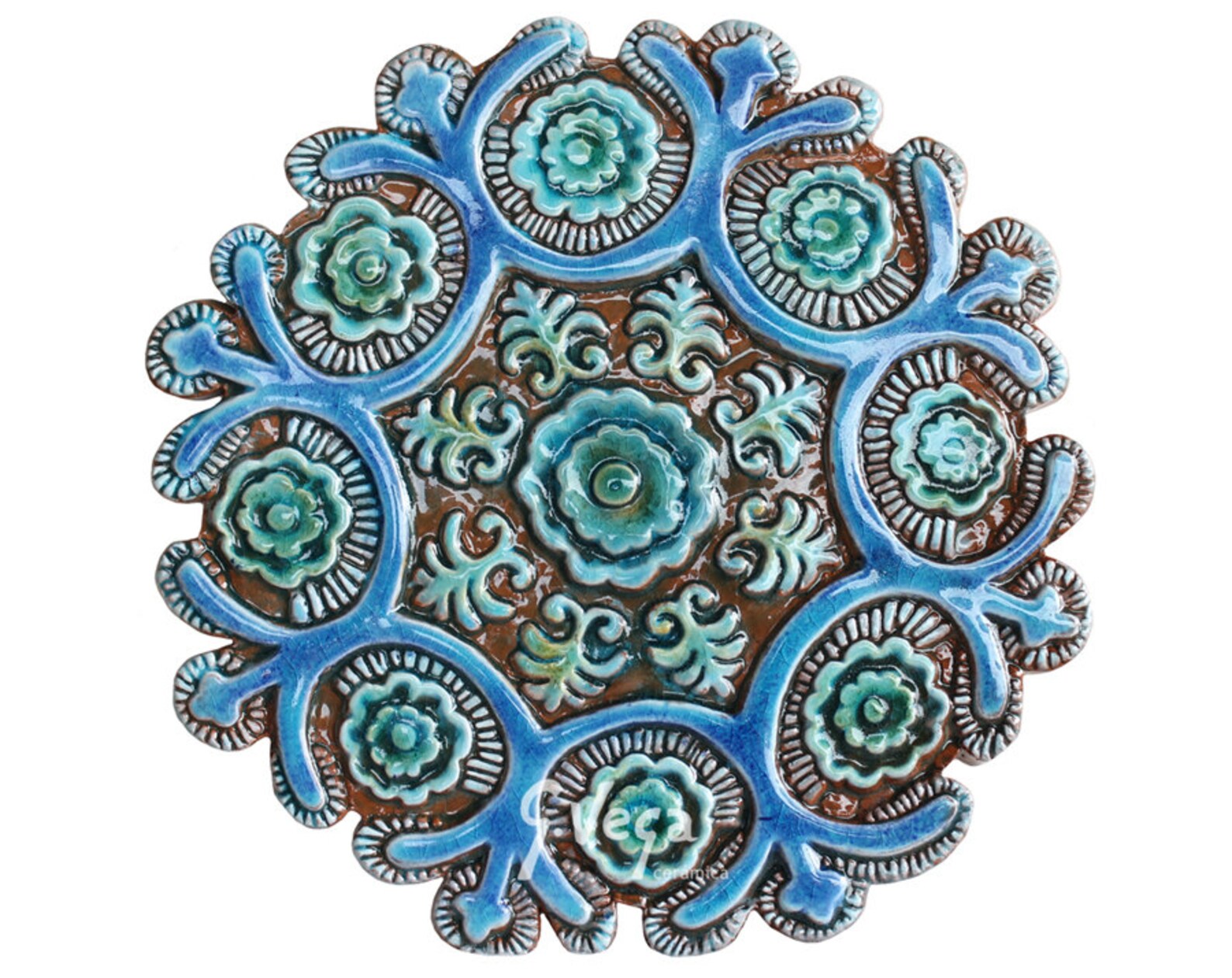 Bathroom Decor // Ceramic Tiles // Bathroom Wall Decor // Etsy