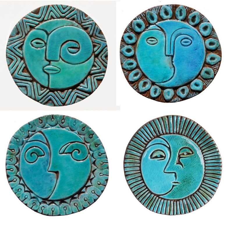 Art for Bathroom // Ceramic Tiles // Bathroom Wall Art // Etsy