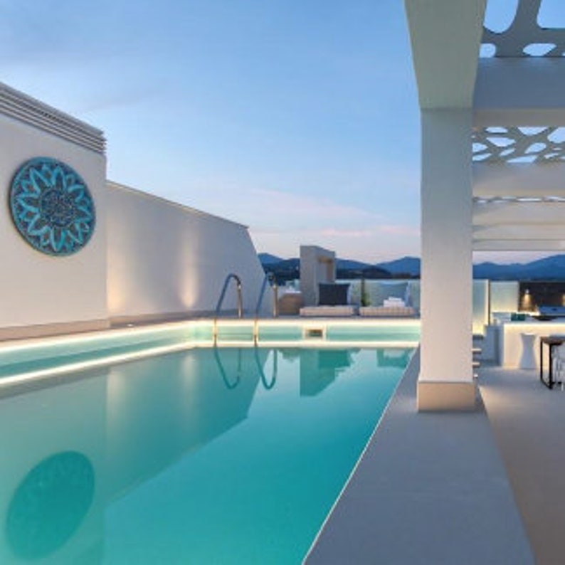 Große Dekorative Fliese für Outdoor Wandkunst Wand wandbild | Etsy