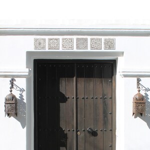 Marroquí azulejo arte exterior decoración de jardín arte | Etsy