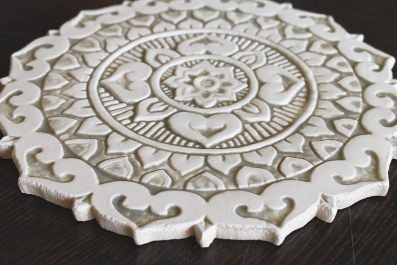 Ceramic Tiles for Garden Decor Decorative Tile Outdoor Wall Etsy