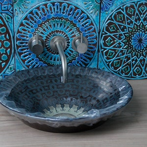 Bathroom Wall Decor Art for Bathroom Ceramic Tiles Bathroom - Etsy