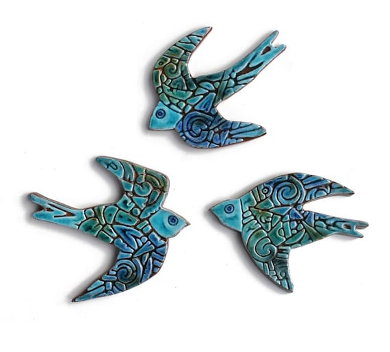 Flying Birds Wall Artoutdoor Wall Artbirds Garden Decor Etsy Flying Birds Wall Artoutdoor Wall Artbirds Garden Decor Etsy