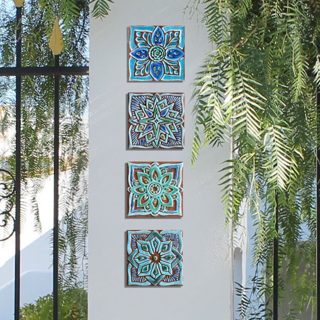 Ceramic Wall Art Wall Hangings Outdoor Wall Art With Etsy Australia