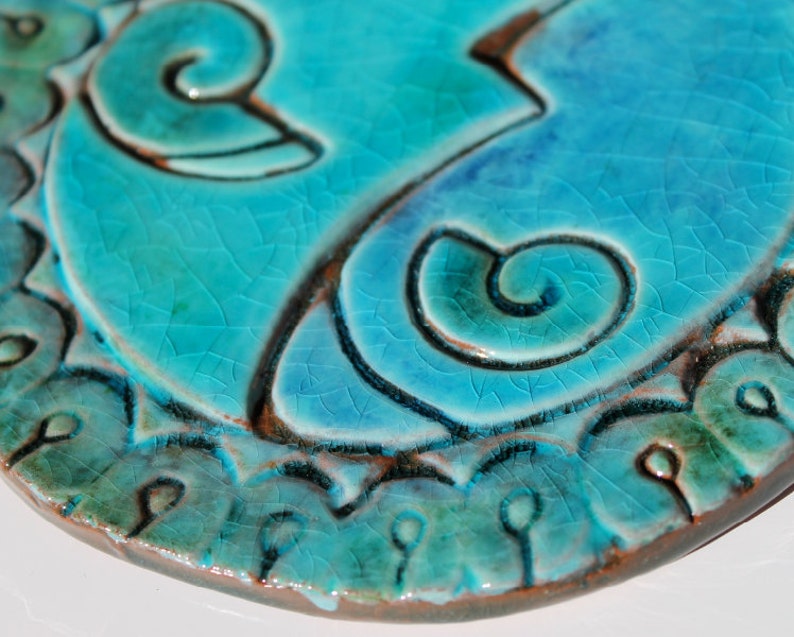 Art for Bathroom // Ceramic Tiles // Bathroom Wall Art // - Etsy