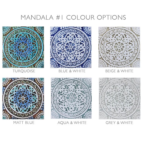 Download Wall Decor Home Decor Mandala 5 20cm White Wall Sculpture Mandala Design Wall Hanging Ceramic Tile 7 87 Outdoor Wall Art Or Home Wall Decor Housewarming Gift