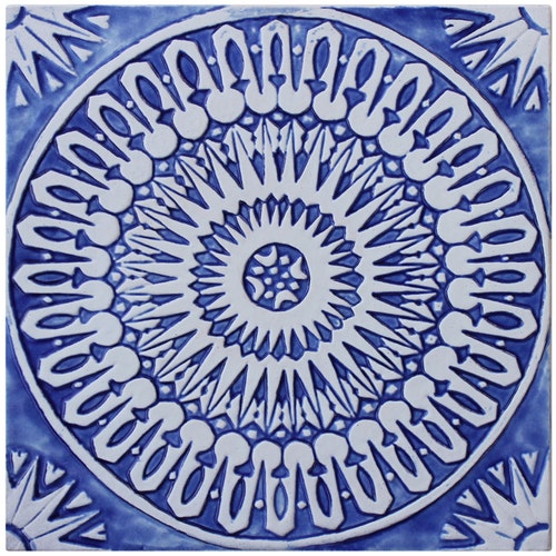 Bathroom Wall Decor Ceramic Tile Moroccan Decor Moroccan Etsy