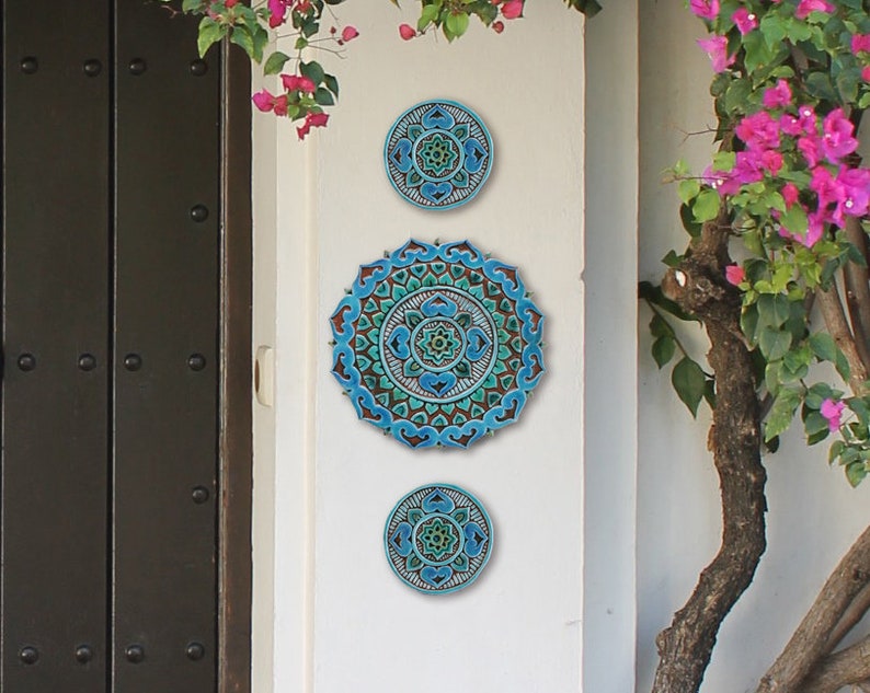 Ceramic Wall Art Wall Sculpture Made From Ceramic Garden Etsy