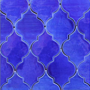 1 m2 Lantern Tiles (10.76 Sq ft) Moroccan Tiles In Customizable Color For Kitchen Backsplash Or Statement Bathroom,Ceramic Tiles,17.5x11.5cm