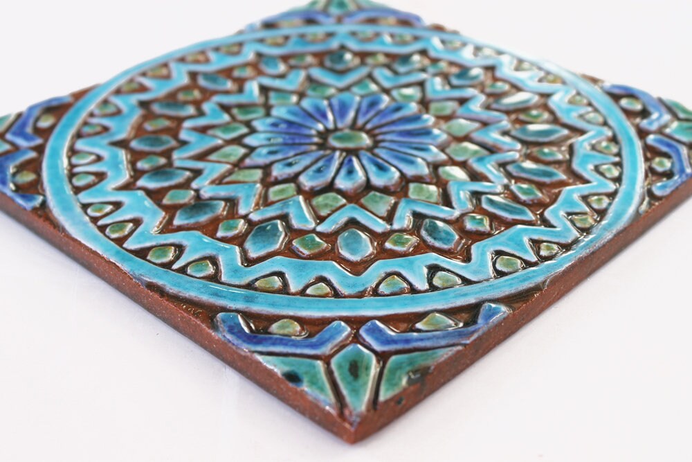 8 ceramic tiles for kitchens and bathrooms Outdoor wall art Etsy